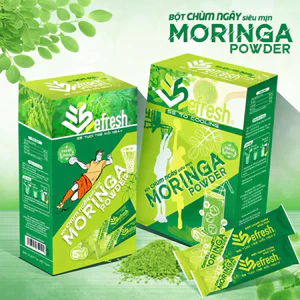 Bột chùm ngây siêu mịn 5s Refresh giúp bổ sung khoáng chất, tăng chiều cao Hộp 30 gói x 3g