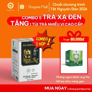 Combo 5 Hộp Trà Xạ Đen Sunbeleaf - Thanh Lọc Cơ Thể, Bảo Vệ Gan Và Hỗ Trợ Chức Năng Gan