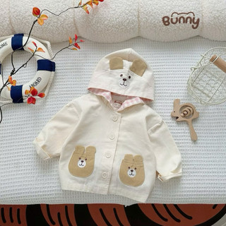 🐰 ÁO KHOÁC KAKI GẤU THỎ BUNNY – BÉ MẶC LÀ YÊU NGAY 💕