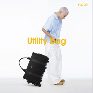 Túi xách du lịch gấp gọn Natoli có bánh xe, túi trống đa năng, cỡ lớn cao cấp Utility Bag T18