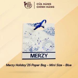 Merzy Holiday’25 Paper Bag - Mini Size – Blue (HÀNG TẶNG KHÔNG BÁN)