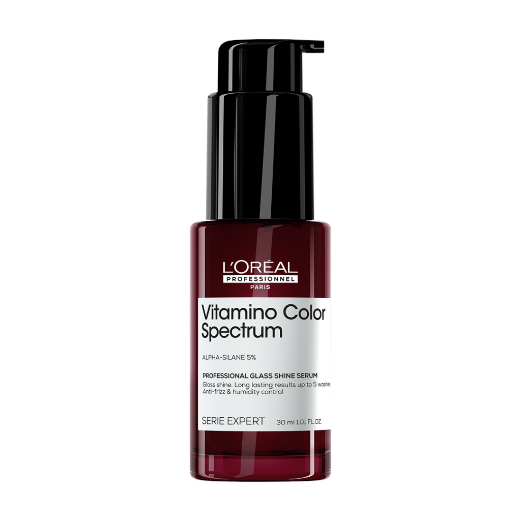 Serum dưỡng tóc khóa bóng chuyên nghiệp giúp bóng tóc tức thì L'Oréal Professionnel Vitamino Color Spectrum 30ml