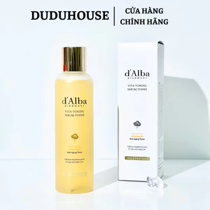 Nước Hoa Hồng d'Alba Vita Toning Toner Dưỡng Ẩm, Chống Lão Hoá 180ml Duduhouse
