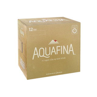 Thùng 12 chai nước tinh khiết Aquafina 1.5 lít