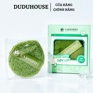 Mút rửa mặt bọt biển sạch sâu tiện lợi Caryophy