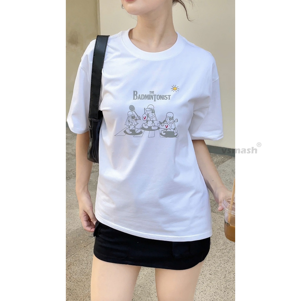 Áo thun cầu lông Vải Bông Em Bé| VSMASH VN | THE BADMINTONIST | Unisex | Sợi nhập | Mềm mịn, Thoáng mát, Thấm hút