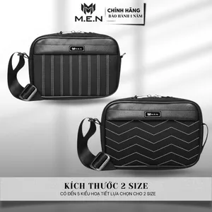 Túi đeo vai hình hộp size lớn-nhỏ Men Cento cao cấp [HÌNH THẬT]