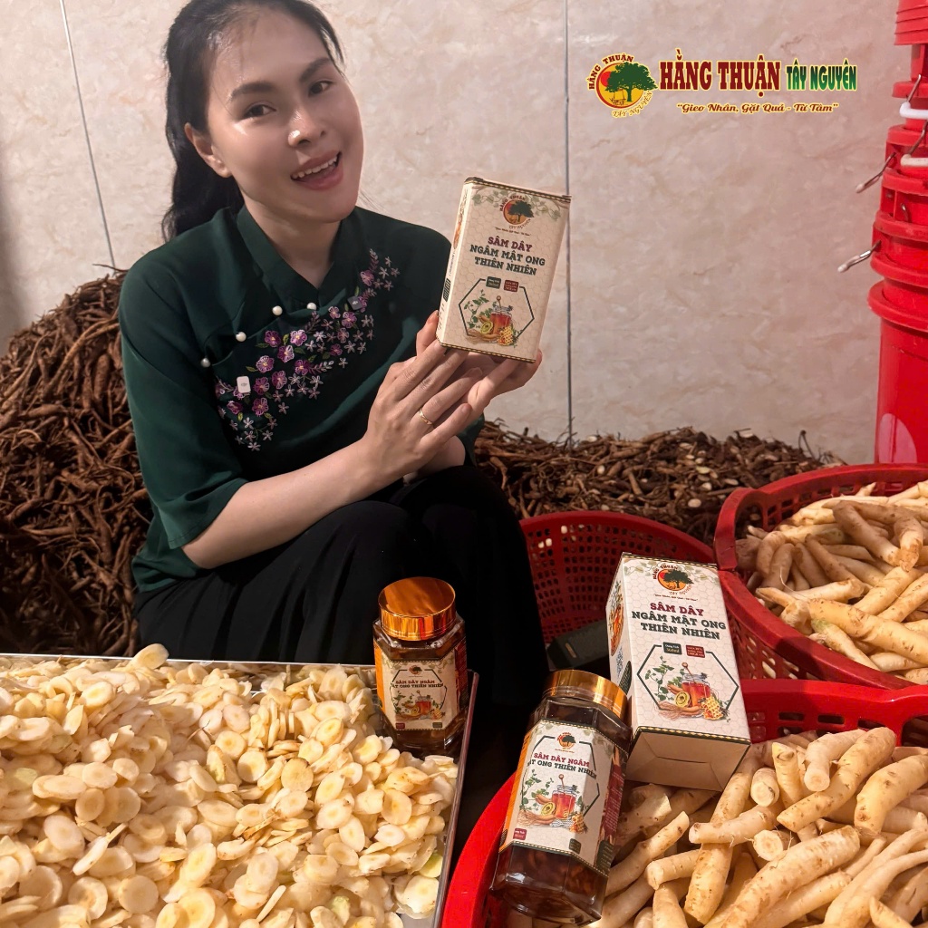 Sâm Dây Ngâm Mật Ong Hằng Thuận Tây Nguyên 260ml - 360ml