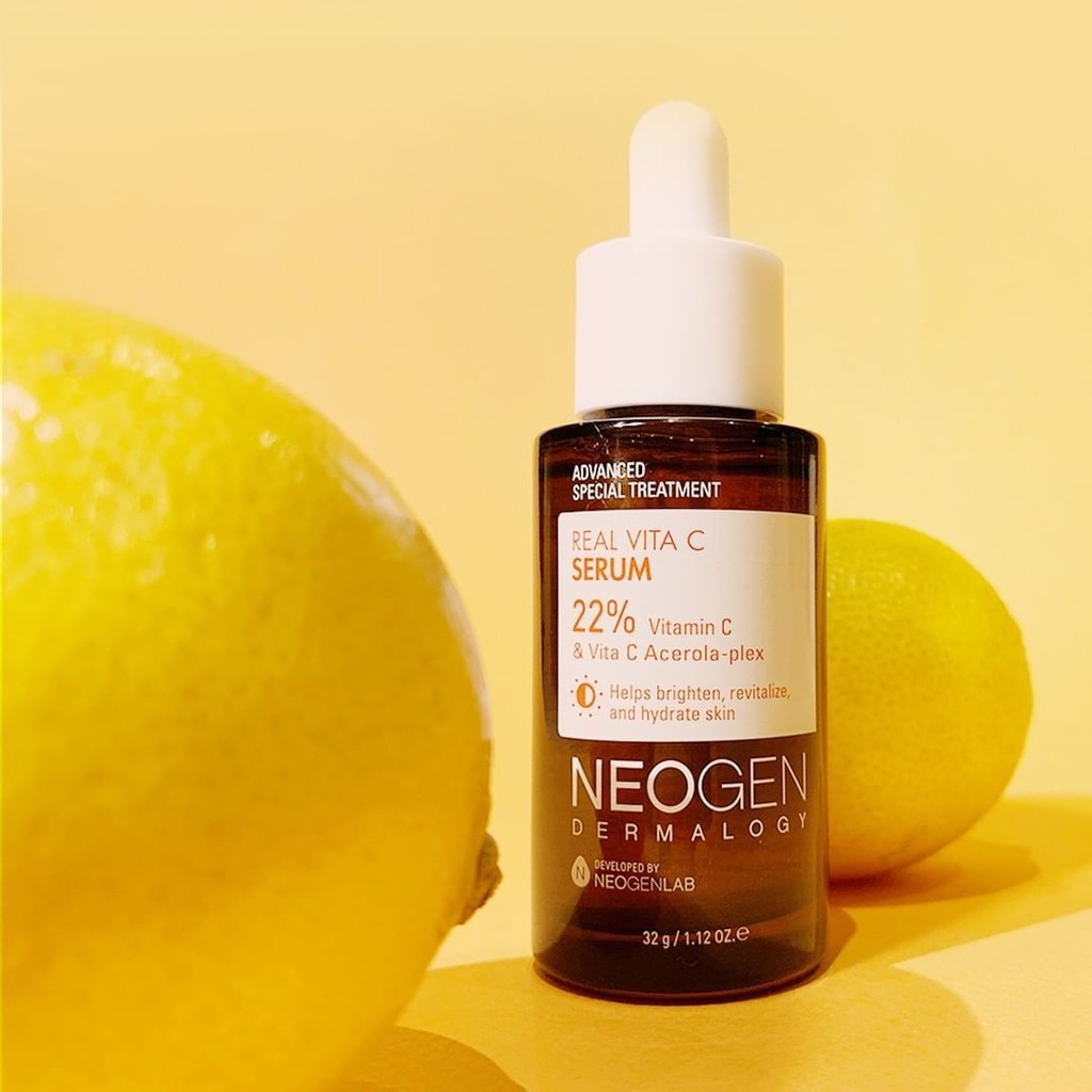 [NEOGEN] Serum Mờ Thâm Dưỡng Sáng Da Vitamin C SAP + Niacinamide Neogen Dermalogy Real Vita C 32g