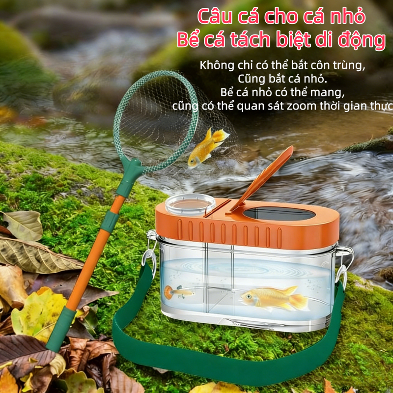 Đồ chơi ngoài trời phiêu lưu bắt côn trùng quan sát Jar bộ đa chức năng trẻ em khoa học giáo dục đồ chơi