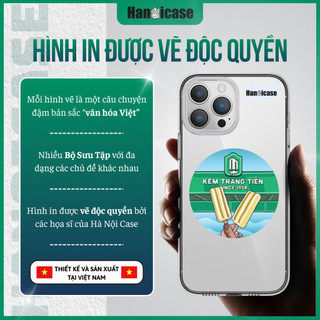 Ốp Lưng Điện Thoại Han icase Cho iPhone 12/13/14/15/16/17 Độc Quyền Chống Sốc, Ố Vàng Kem Tràng Tiền