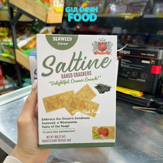 [Mua 2 tặng 1] Sale date 31/07 Bánh quy giòn GPR Saltine Baked Crackers 3 Vị - Hộp 90g