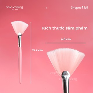 Chổi Quét Mặt Nạ Lông Mềm Cọ Đắp Mask Peel Da MỊN MÀNG VIỆT NAM Cao Cấp Loại 1 Chiều Dài 15,2cm