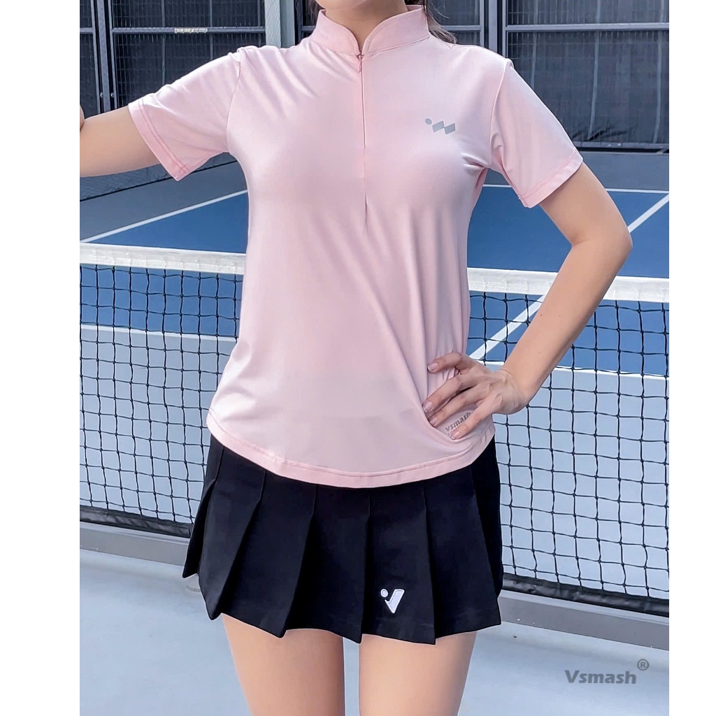Váy Cầu Lông Vsmash Sportwear “SKRT 03” – Váy Thể Thao Form Xòe Xếp Ly Lót 2 Lớp, Umi 4 Chiều Cao Cấp, Mềm Mại, Co Giãn