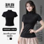Áo cổ lọ nữ ngắn tay dáng dài sơ vin Duy Linh áo body nữ cổ cao dáng ôm chất vải mềm mại DL37A