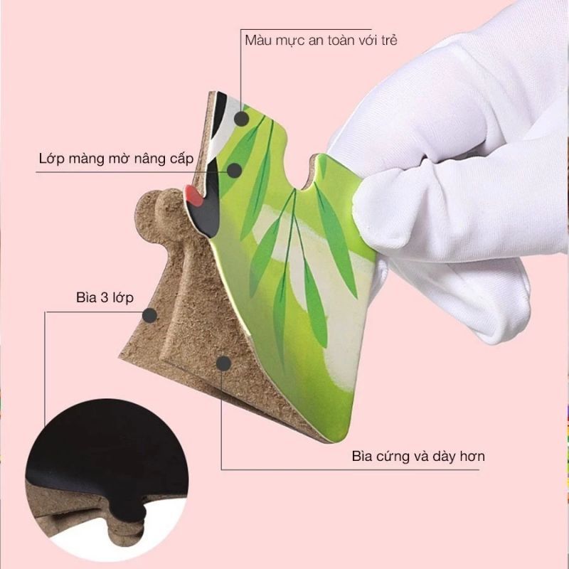 Đồ chơi ghép hình, xếp hình nam châm 3 in 1, 5 cấp độ cho bé, đồ chơi giáo dục sớm các chủ đề cho bé 0-5 tuổi