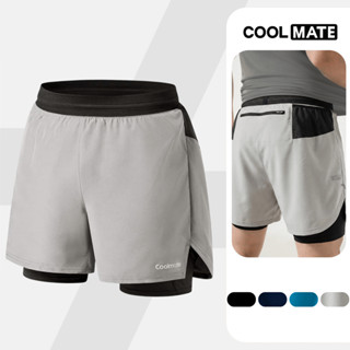 [GIÁ TỐT TRÊN LIVE]Quần Shorts thể thao chạy bộ 2 lớp Fast & Free III Coolmate