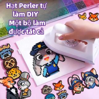 【Hạt Xếp/Combo Phụ Kiện】SIÊU NHIỀU 14.000 hạt - Đồ chơi DIY MARD Tặng Bàn ủi hạt 2.6mm tổng hợp Bộ xếp hạt trí tuệ