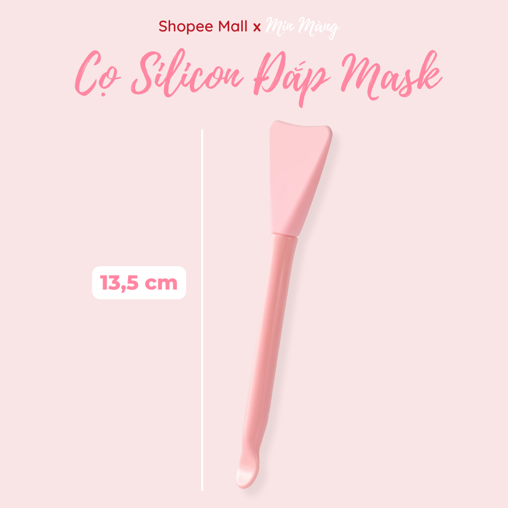 Cọ Quét Mặt Nạ Đắp Mask Lấy Kem Thiết Kế 2 Đầu Nhiều Mẫu Tiện Lợi Chất Liệu Silicon Cao Cấp An Toàn