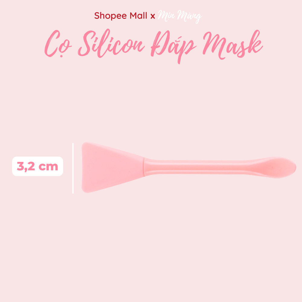 Cọ Quét Mặt Nạ Đắp Mask Lấy Kem Thiết Kế 2 Đầu Nhiều Mẫu Tiện Lợi Chất Liệu Silicon Cao Cấp An Toàn