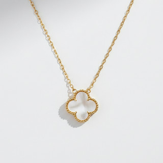 Dây chuyền nữ LAMY Dual Lucky Four Leaves Necklace Gold 6403