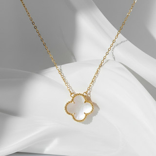 Dây chuyền nữ LAMY Dual Lucky Four Leaves Necklace Gold 6403