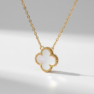Dây chuyền nữ LAMY Dual Lucky Four Leaves Necklace Gold 6403