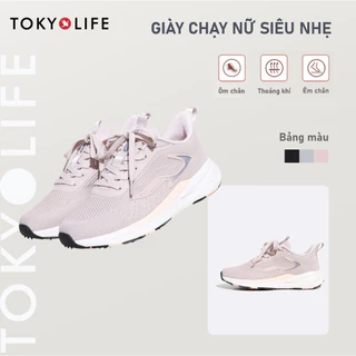 Giày thể thao nữ TOKYOLIFE êm chân siêu nhẹ thoáng khí thiết kế thời trang 40005314