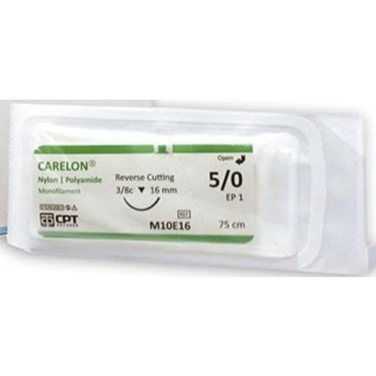 Bán lẻ Chỉ nylon 5/0, nylon 5.0  kim tam giác. Mã M10E16