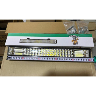 Đèn led dài trợ sáng 30cm,50cm,65cm,80cm,100cm màu trắng dùng cho máy cày,máy gặt,ô tô,xe tải siêu sáng 12v và 24v