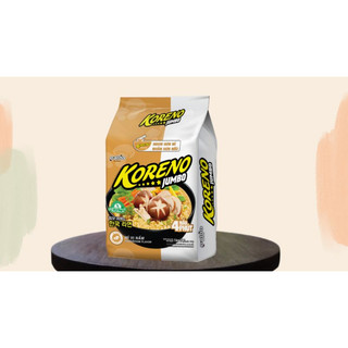 Mì KORENO JUMBO Hàn Quốc - Vị Bò Cay, Vị Kim Chi, Vị Gà - Nấu 4 Phút - CÔ THƯ MARKET