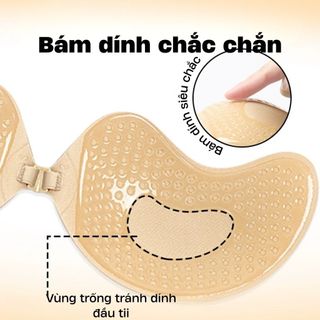 Miếng dán ngực nâng ngực tạo khe siêu dính thiết kế cài trước dễ sử dụng DEVARI D0129