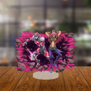 Mô Hình Acrylic Cuộc Phiêu Lưu Bí Ẩn của JOJO, Quà Tặng Anime, Trang Trí Bàn