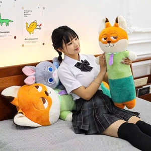 Gấu Bông Zootopia Dễ Thương - Gối Ôm Hoạt Hình Thỏ Judy và Cáo Nick G180