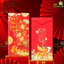 Set 10 Bao Lì Xì Truyền Thống 2026 Mẫu TẾT ĐỎ Chất Liệu C150 Dày Bóng Thuận Buồm Xuôi Gió - BỐ KHỦNG LONG