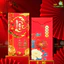 Set 10 Bao Lì Xì Truyền Thống 2026 Mẫu TẾT ĐỎ Chất Liệu C150 Dày Bóng Thuận Buồm Xuôi Gió - BỐ KHỦNG LONG