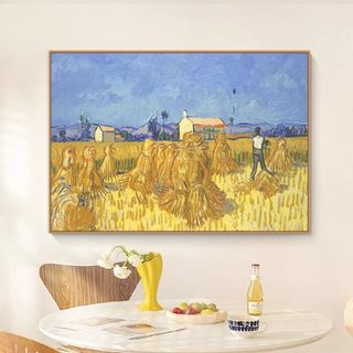 Tranh Treo Tường Hình Vẽ Phong Cách Vangogh BH223 - Tranh Decor, Trang Trí Phòng Khách, Phòng Ngủ, Quán Cafe, Nhà Hàng