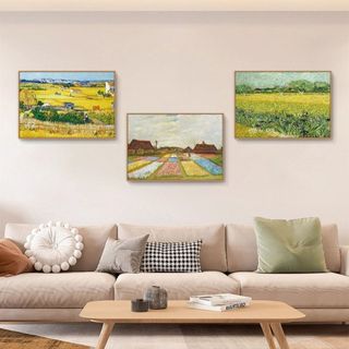 Tranh Treo Tường Hình Vẽ Phong Cách Vangogh BH223 - Tranh Decor, Trang Trí Phòng Khách, Phòng Ngủ, Quán Cafe, Nhà Hàng