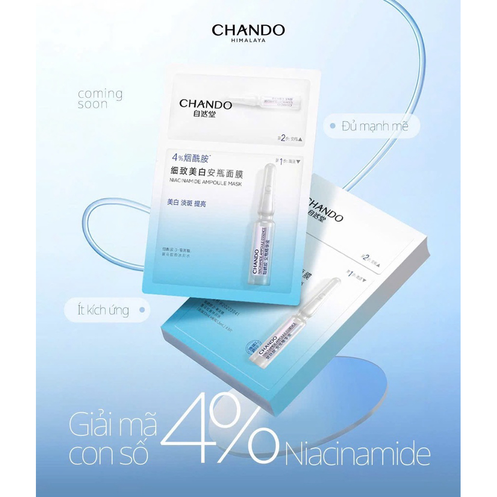 Mặt nạ làm trắng da Chando 2 bước | Shopee Việt Nam