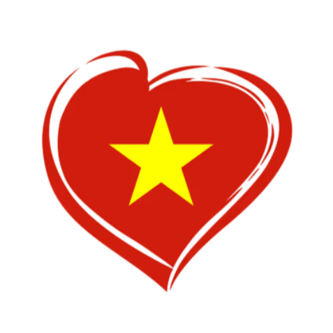Hình in ủi ép nhiệt quần áo MẪU LÁ CỜ ủi áo tại nhà bằng bần là bàn ủi,nhiều mẫu nhiều size