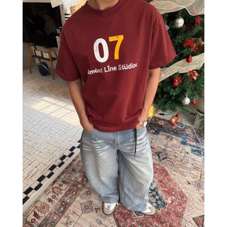 Áo thun MMESTLINE "07" form Boxy vải Premium Cotton