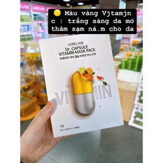 Mặt Nạ Dưỡng Da Lebelage Dr. Capsule Mask Pack