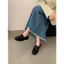 Order Giày Loafer Mũi Tròn Đơn Giản Sang Trọng Phong Cách Châu Âu