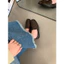 Order Giày Loafer Mũi Tròn Đơn Giản Sang Trọng Phong Cách Châu Âu