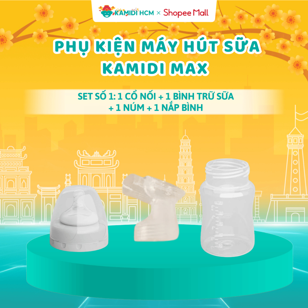 Phụ Kiện Thay Thế Máy Hút Sữa Có Dây Kamidi Max