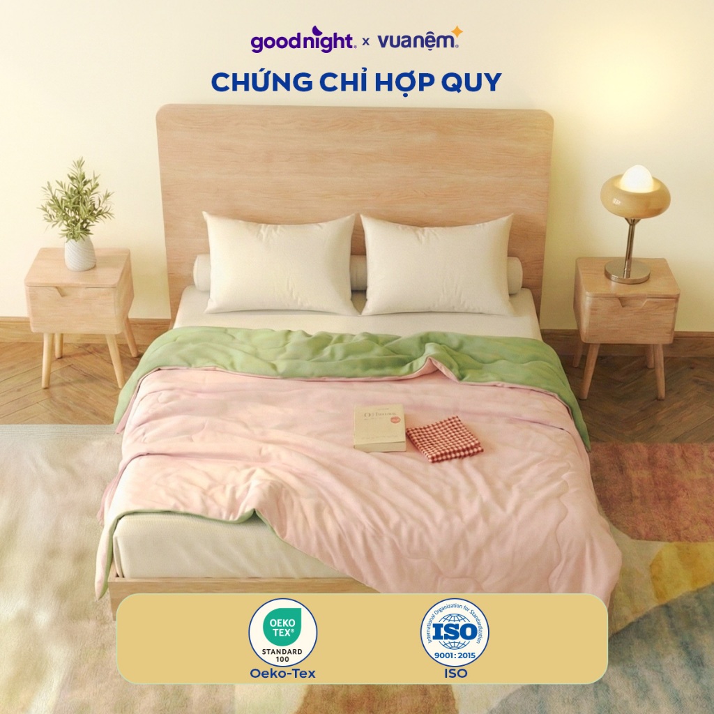 Chăn lạnh Goodnight Milky - Chăn siêu nhẹ, Chăn hè, Chăn điều hòa, Mền lạnh, Chăn mùa hè