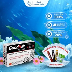 Viên Uống Mọc Tóc Good Hair - Kết Hợp Hà Thủ Ô, Vitamin B5 & Biotin Giúp Giảm Tóc Bạc Sớm (Hộp 30 Viên)