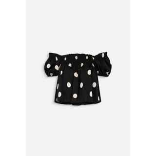 Áo OLV trễ vai babydoll tay bồng nhún ngực dễ thương Babette nhiều màu phù hợp đi chơi dạo phố OLV