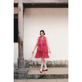 Đầm hoa OLV babydoll dáng suông đi chơi Bellamy Dress nhiều màu phù hợp đi chơi