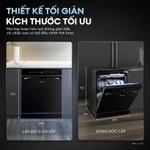 [Free lắp đặt] Máy rửa chén bát 16 bộ KOCHI S600 - 5 trục phun áp suất cao - Rửa AI -  Sấy PTC & bảo quản 7 ngày đối lưu — ảnh 2